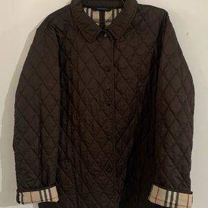 Burberry Brown Quilted Jacket